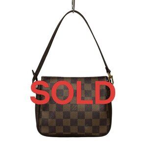 LOUIS VUITTON Trousse Makeup Ebene Damier - Handbag 700-052525